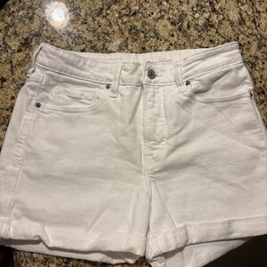 Old Navy Women's Classic White Jean Shorts